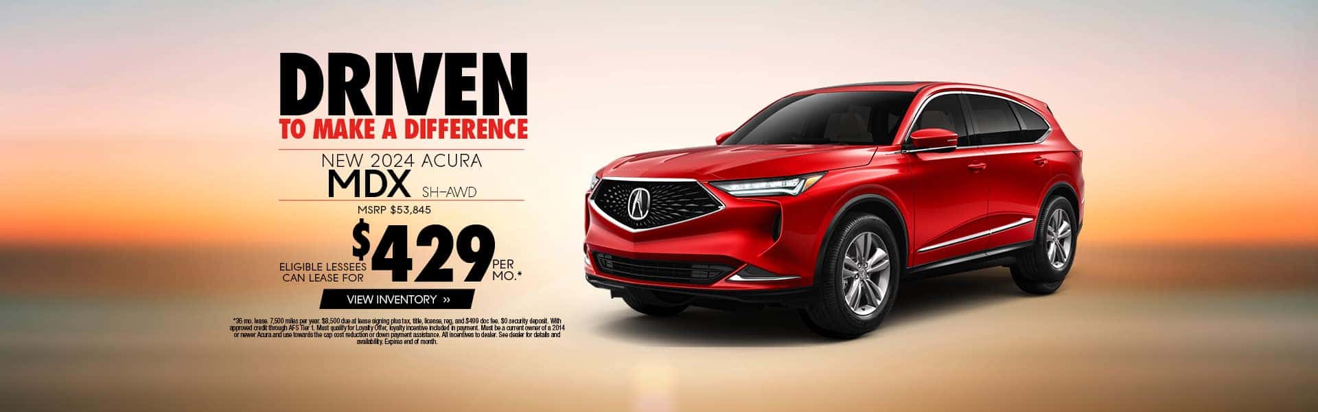 New 2024 Acura MDX