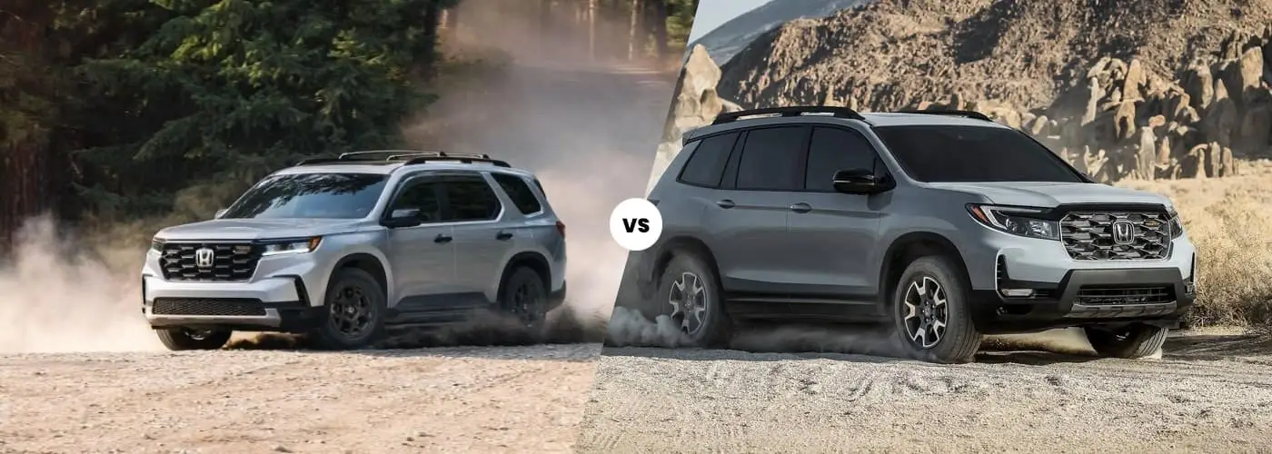 2023 Honda Pilot vs. Honda Passport | Honda of Middleburg Heights