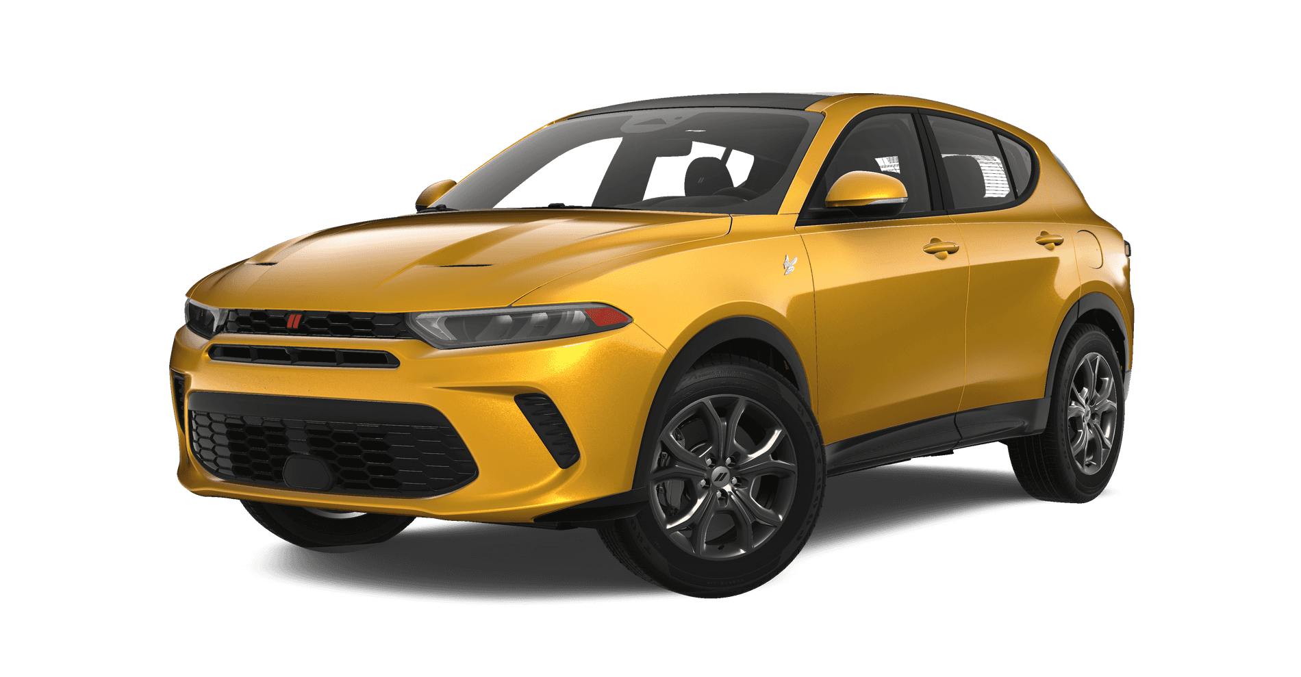 yellow dodge hornet