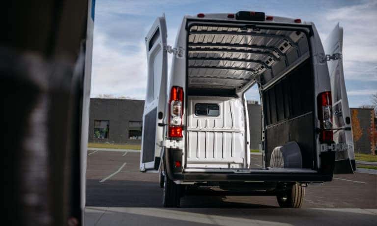 2026 Ram ProMaster interior cargo space