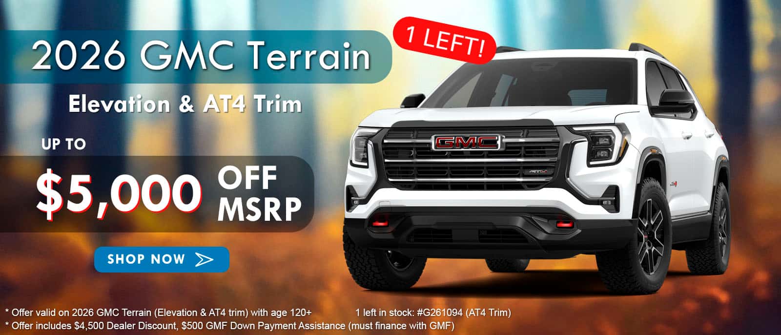 2026 GMC Terrain