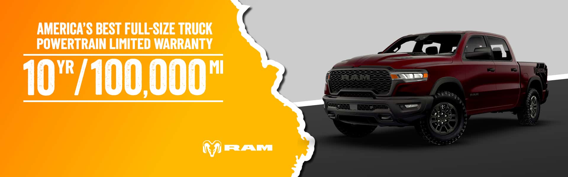 Ram 10 year warranty