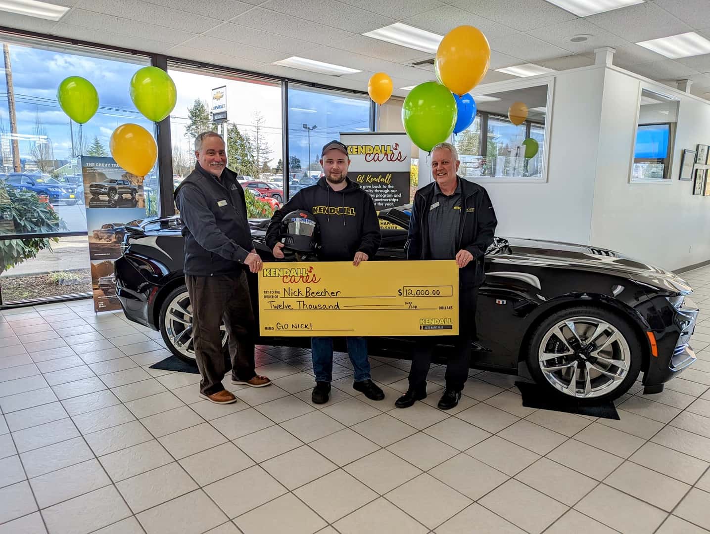 Congratulations Nick Beecher and The Beecher Motorsports Team Kendall