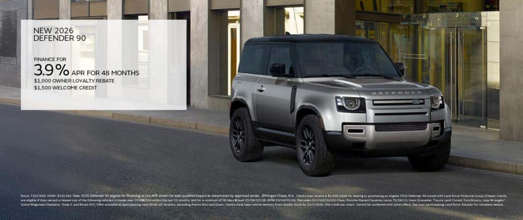 2026 Defender 90 FInance Offer