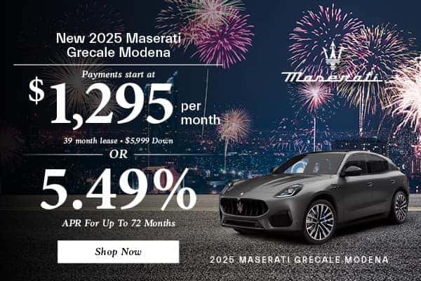New 2025 Maserati Grecale Models 
