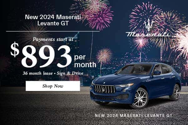 New 2024 Maserati Levante GT