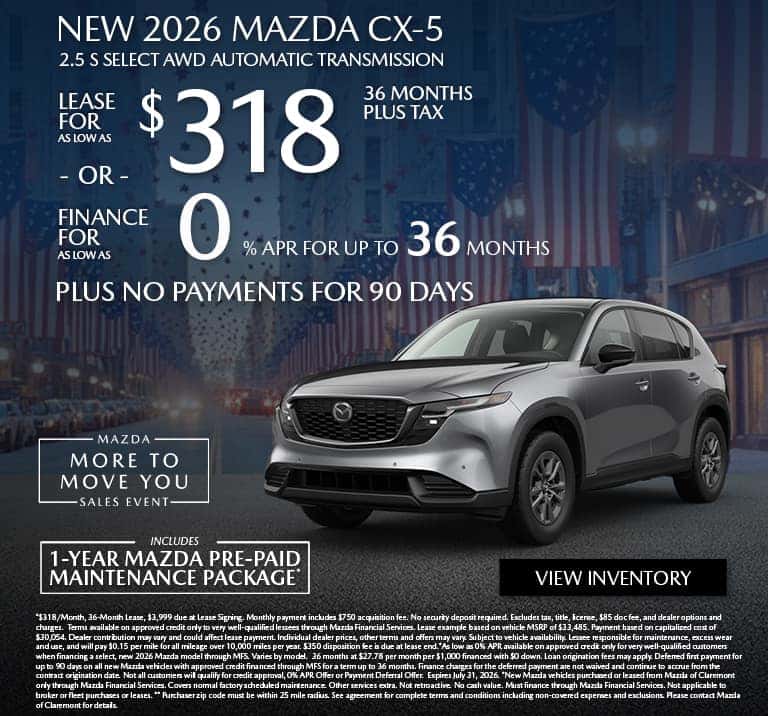 NEW 2026 MAZDA CX-5