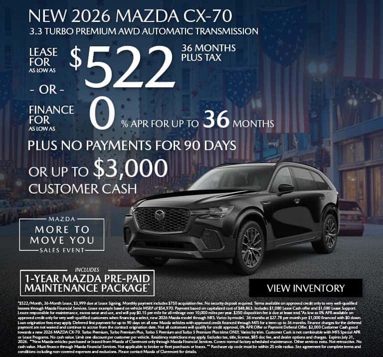 NEW 2026 MAZDA CX-70 