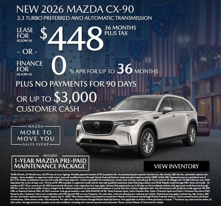 NEW 2026 MAZDA CX-90 
