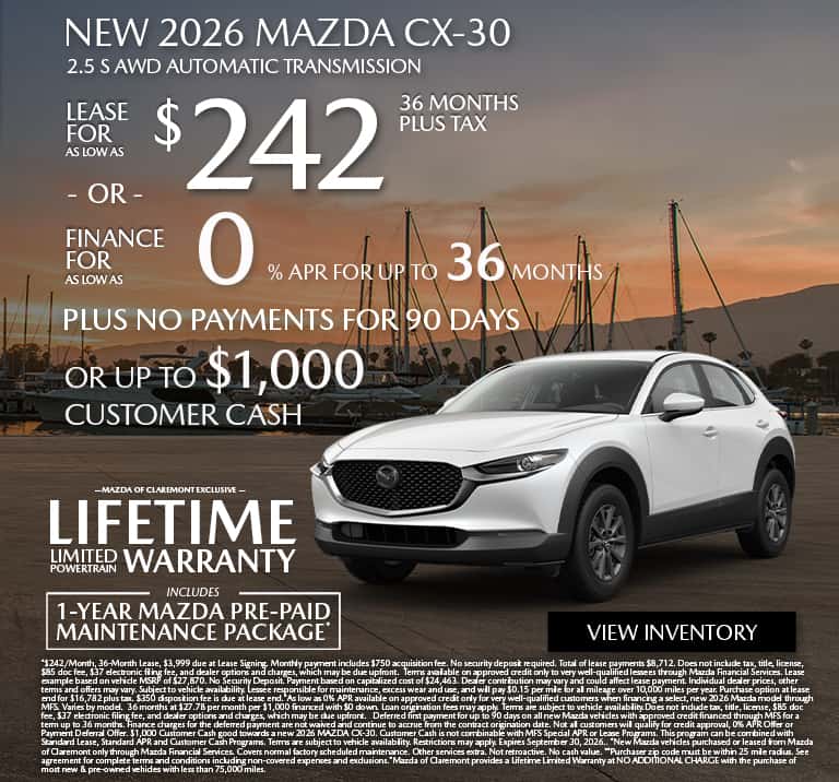 NEW 2026 MAZDA CX-30
