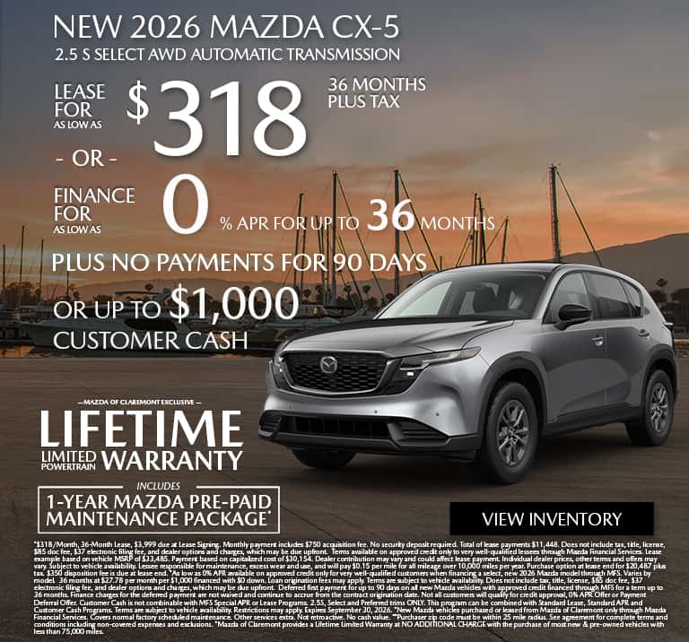 NEW 2026 MAZDA CX-5