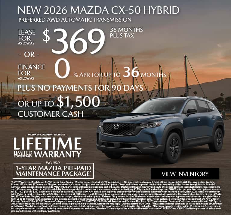 NEW 2026 MAZDA CX-50 Hybrid