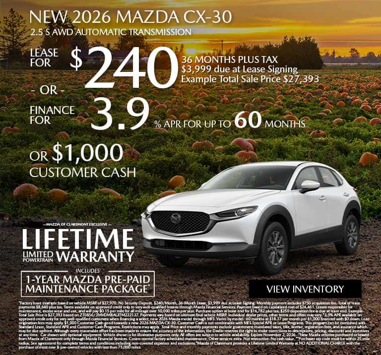 NEW 2026 MAZDA CX-30