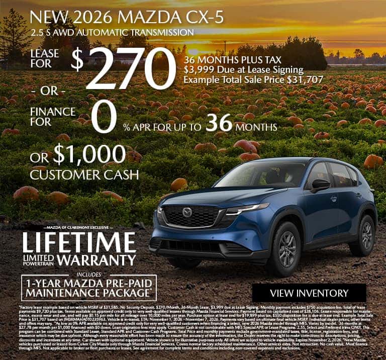 NEW 2026 MAZDA CX-5