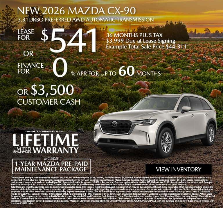 NEW 2026 MAZDA CX-90 