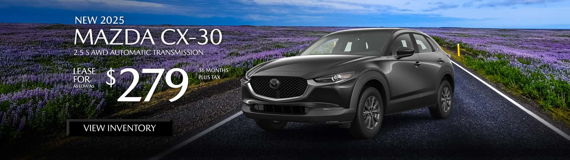 Special lease offer on CX-30 at Mazda of Claremont