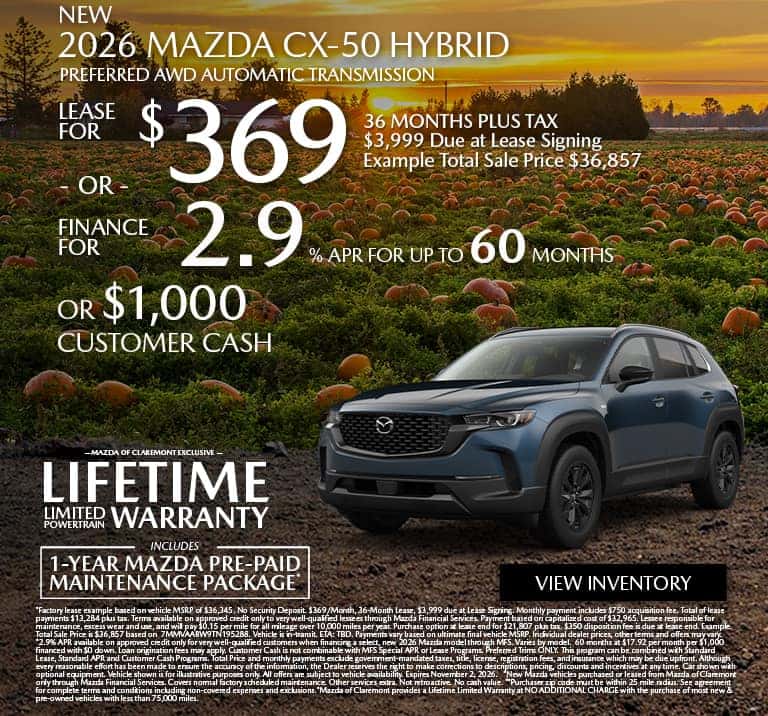 NEW 2026 MAZDA CX-50 Hybrid