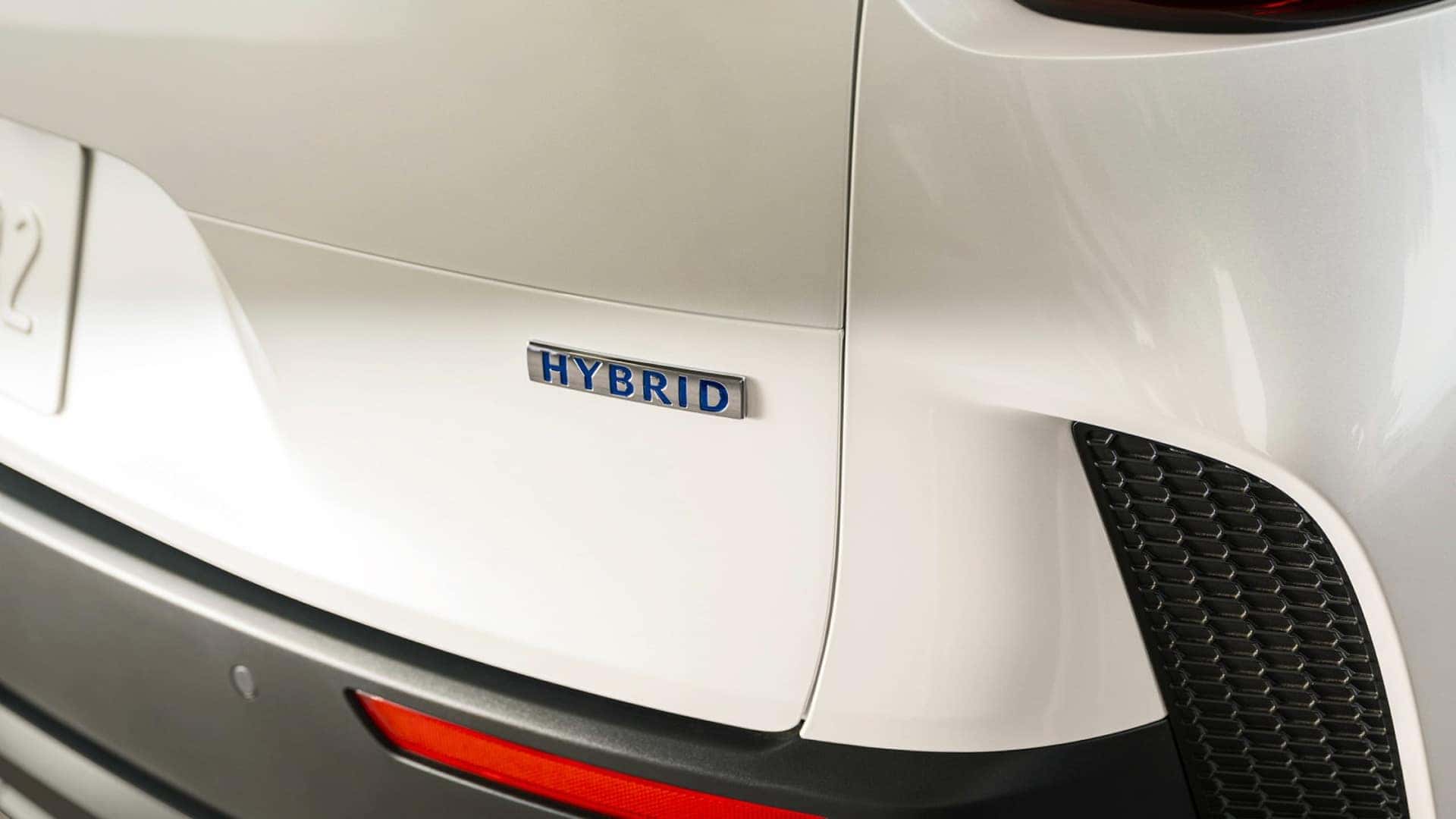 rear view hybrid vehicle