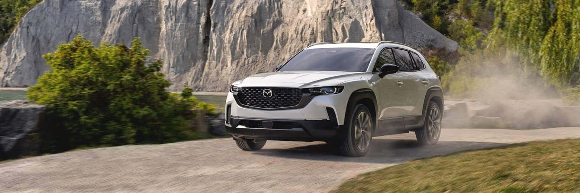 2026 cx-50 driving on dirt road
