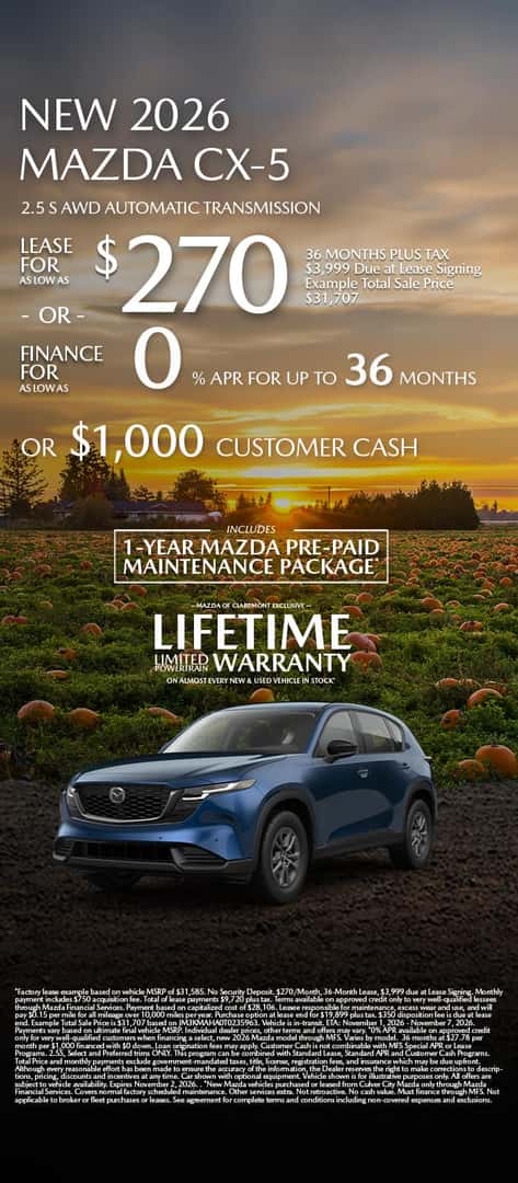 2023 Mazda CX-5 Trim Levels | Configurations | Mazda of Claremont