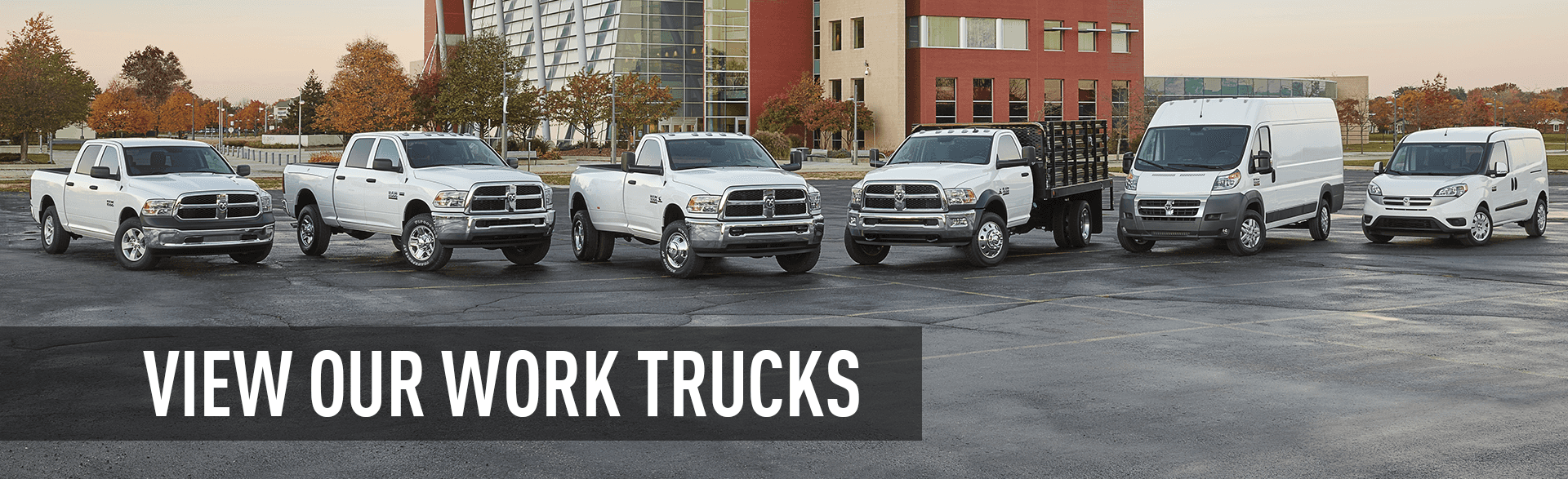 ram work trucks banner