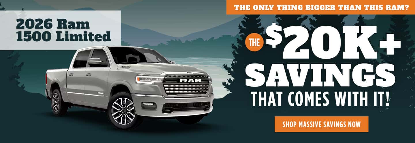 2026 Ram 1500 Limited September Savings Desktop Slide
