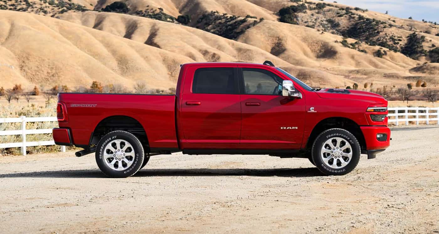 Side View of the 2027 RAM HD