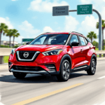 2026 Nissan KICKS 2.0 SR SUV driving on the highway in FL