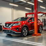 Nissan Murano in service drive