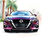 Nissan Altima 2025 sedan, front view, Jacksonville FL