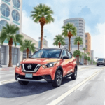 Nissan KICKS in downtown Jacksonville