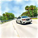 2026 Nissan Sentra driving on highway near Jacksonville, FL
