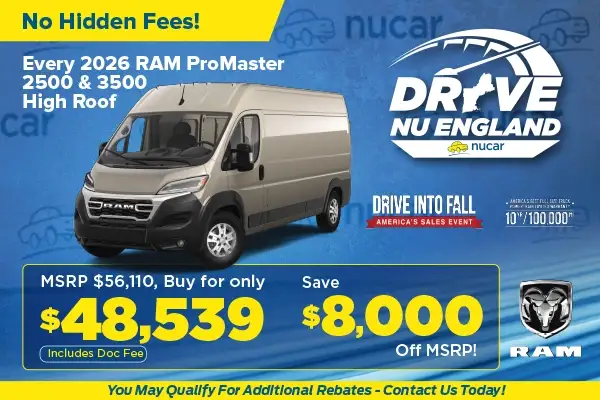 New 2026 RAM ProMaster