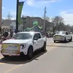 Nucar at the 2026 VT Maple Parade with Champ
