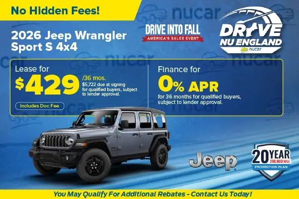 2026 Jeep Wrangler Sport S