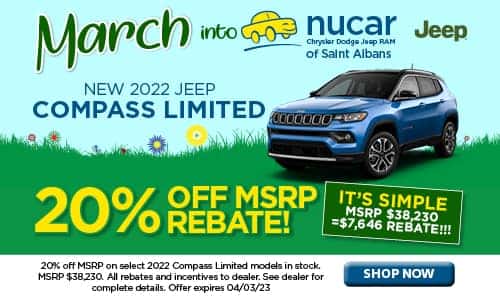 New 2022 Jeep Compass Limited Special