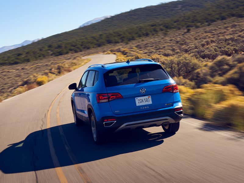 Test drive the 2023 Volkswagen Taos near Westwood MA