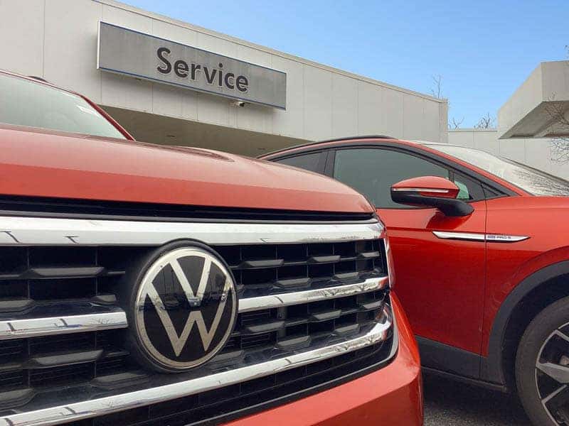 VW Norwood - Service Sign