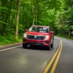 Volkswagen Atlas on the Road