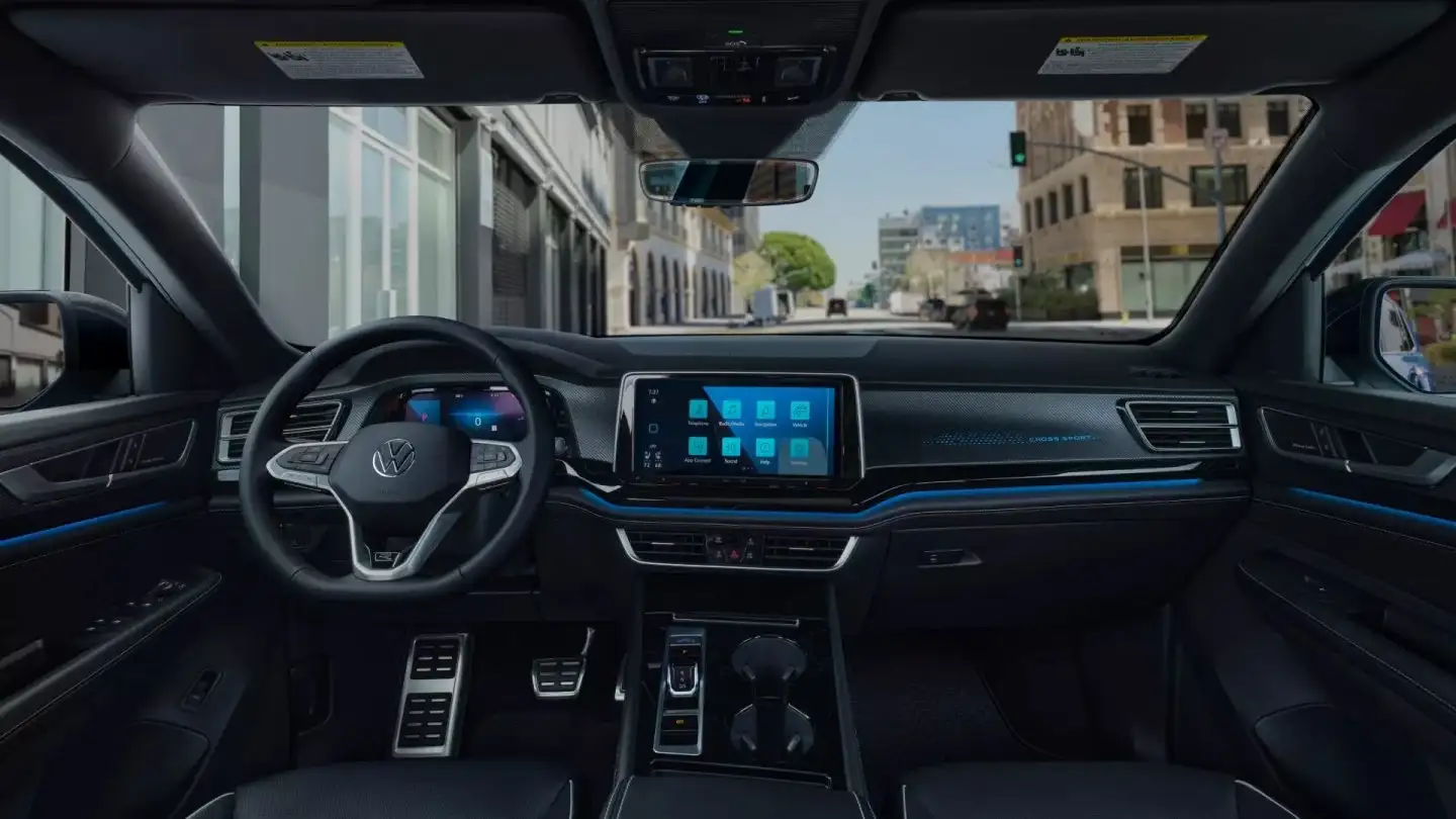 2026 vw atlas cross sport interior