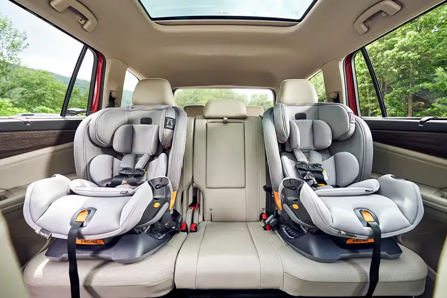 Tiguan Car Seats in Passenger Area
