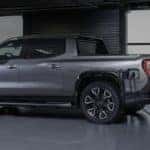GMC Sierra EV Pickup Gray Inside Plug In