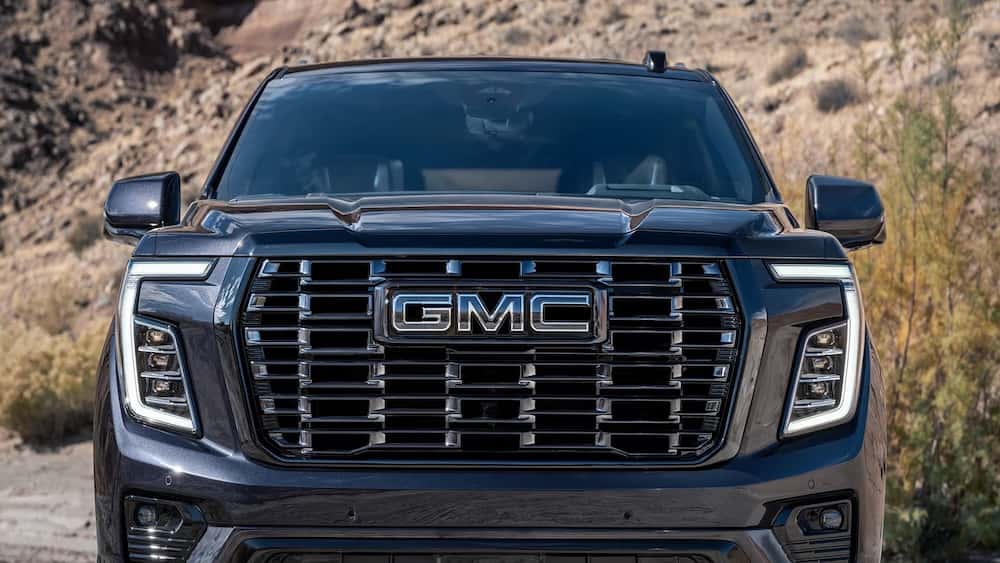 2026 Black GMC Yukon Front View