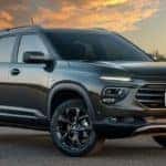 Dark Metallic Gray Chevrolet Montana 2024