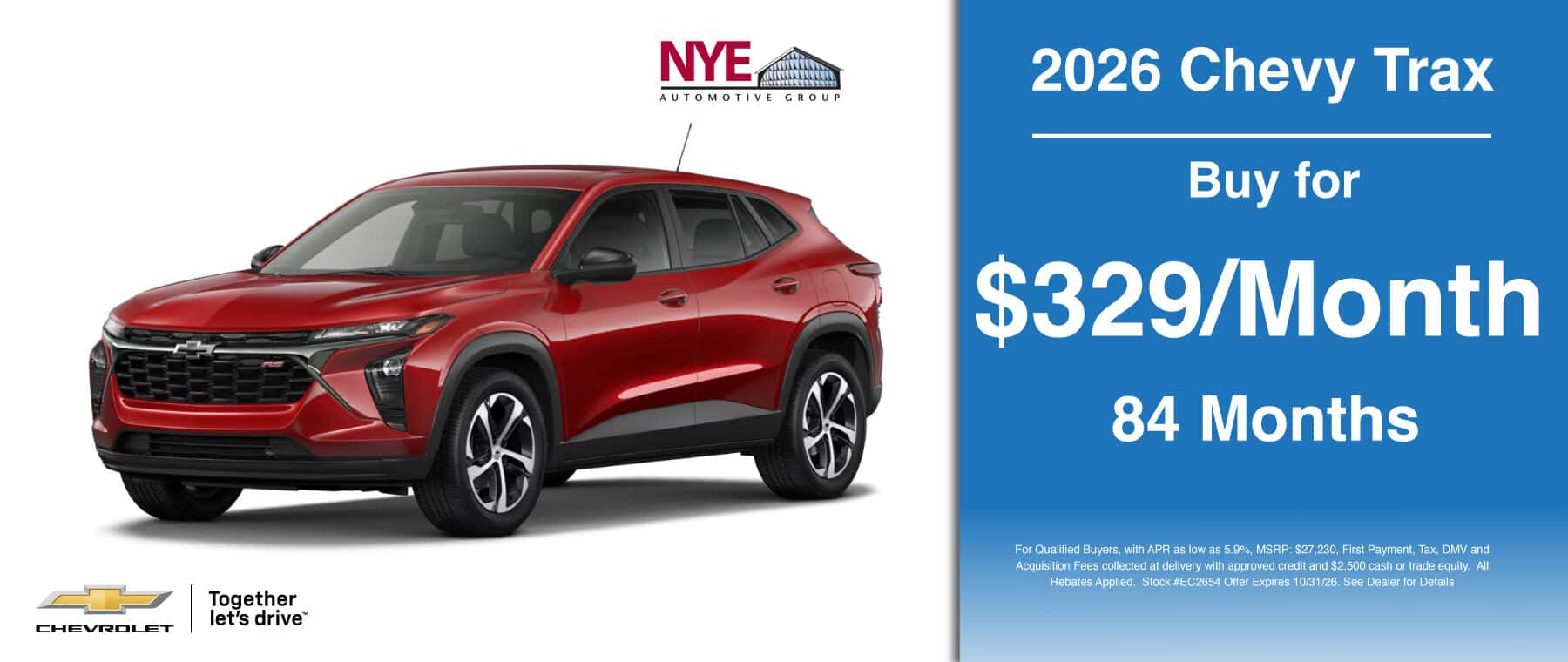 Vision Chevrolet October Specials