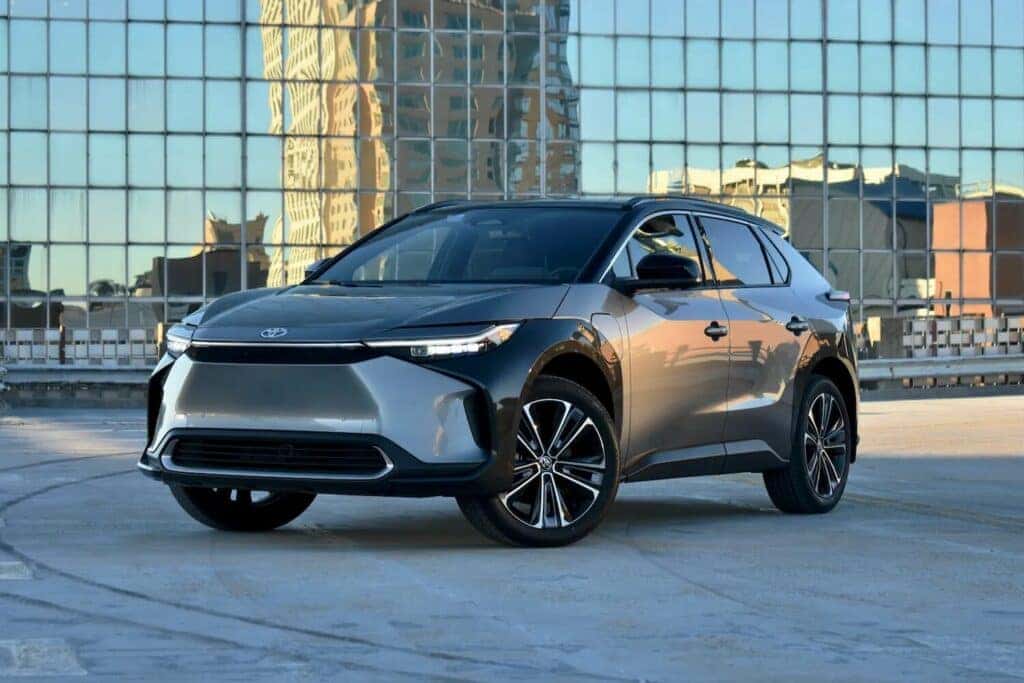Toyota electric car sales discount
