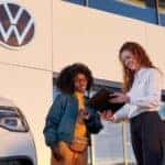 Pure White Volkswagen ID.4 2025