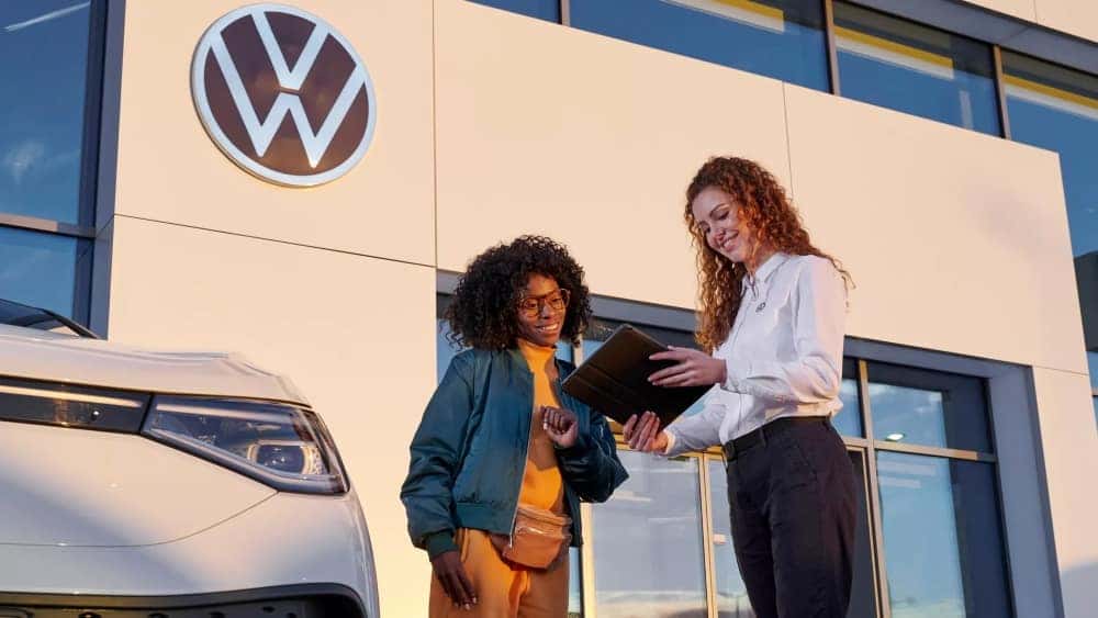 Pure White Volkswagen ID.4 2025