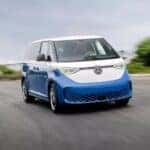 Cabana Blue Metallic and Candy White Volkswagen ID. Buzz 2026