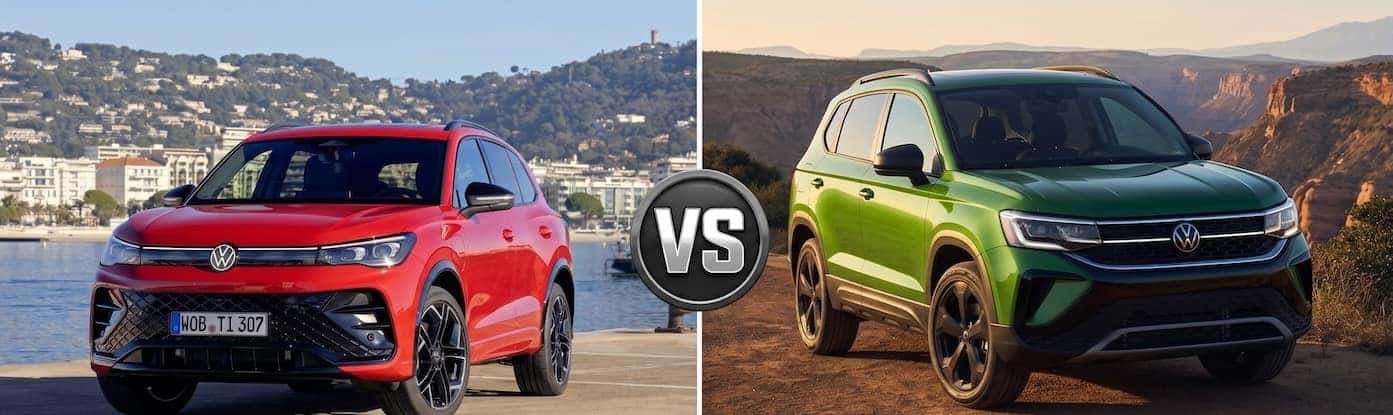 vw comparison of taos vs tiguan
